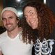 Weird Al Yankovic with Spoonman phone operator Odie